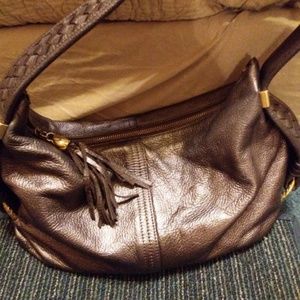 Elliott Lucca Hobo Metallic Purse